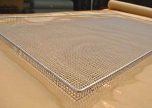 Wholesale Food Grade Wire Mesh Tray For Vegetable Dehydration , Corrosion Resistant from china suppliers