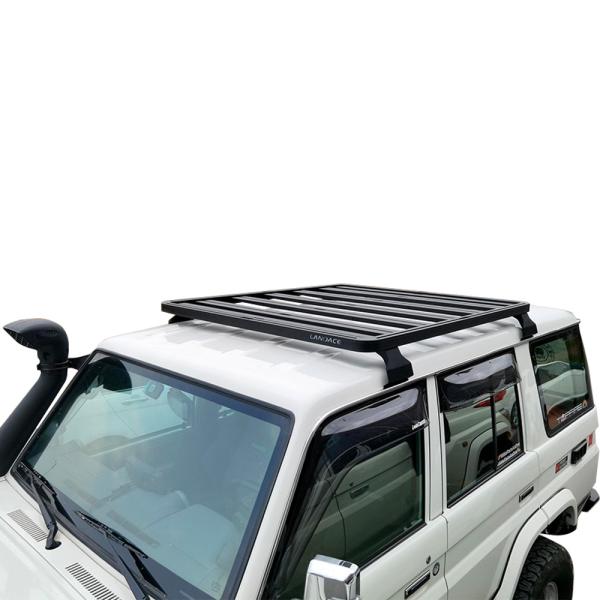 Conveniently-Sized Clamp-On Car Accessories Display Roof Rack For Land Rover