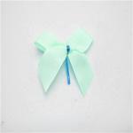Eco Friendly Decorative Ribbon Bow Light Blue Color Floral Style With Twist Tie