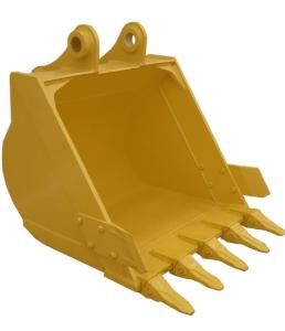 Wholesale Strength Black / Yellow All Purpose Excavator Bucket 0.25-1.4cbm Capacity from china suppliers