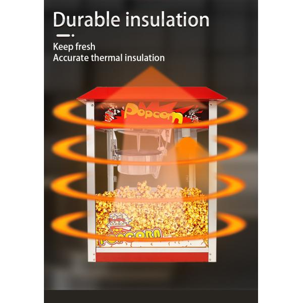 Large Capacity Electric Popcorn Maker Machine for Cinema and Shopping Malls at Home