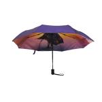 Auto Open 3 Fold Double Layer Telescopic Umbrella