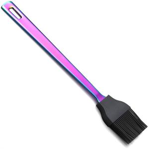 Wholesale Rustproof Silicone Brush For Cooking Rainbow Leadfree Cadmiumfree from china suppliers