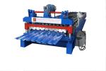 Electric Shear Ibr Tiles 50Hz Roof Roll Forming Machine Plc Control