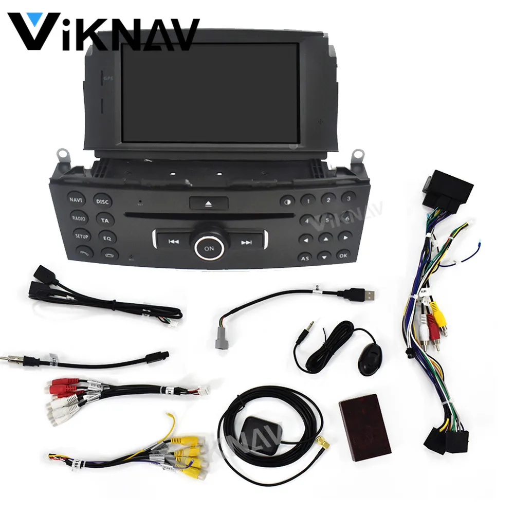 Mercedes Benz C200 C180 W204 2007-2010 Android Screen PX5 Auto Car Radio Stereo