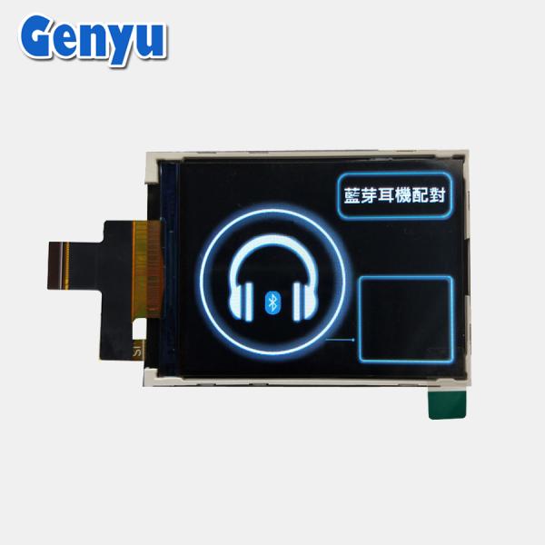 2.8 Inch TFT IPS LCD Display Device Meter Screen FPC Solder or Connector for FPC Connection