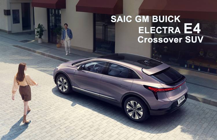 2024 B-uick Electra E4 5 Seater 530km/620km Range 2WD 4X4 Electric SUV 0km Used EV Car with Fast Charging Time 0.5h