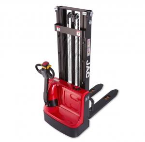 Wholesale JAC Mechanical pedestrian Electric Straddle Pallet Stacker Forklift 1T from china suppliers