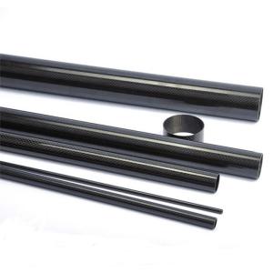 Wholesale Wrapping Multiple Layers 3K Round Shaped Roll Wrapped Carbon Fiber Tube from china suppliers