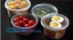 6" Plastic Clear Round Food Serving Bowl,Wholesale Cheap Eco-friendly Food Grade