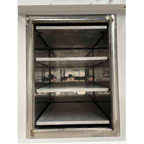 Internal chamber view of HPF190-03N Vacuum Oven with heating plates