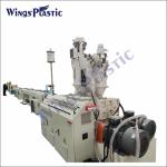 Gas Supply Pvc Pipe Extruder Machine HDPE Plastic Water Pipe Making Machine