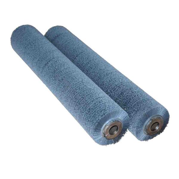 Grinding Polishing Abrasive Brush Roller Custom Cylindrical Brush Steel Belt