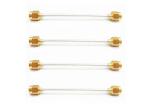 Copper Connector Male RF Cable Assemblies SMA 50 Ohm Gold Plated