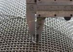 Square Rolls Stainless Steel Plain Weave Crimped Mesh Screen
