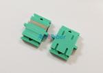 Aqua OM3 Simplex / Duplex Fiber Optic Adapter for Telecomunication Network