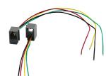 220V 8 Pin 18 AWG 200mm Telephone Receiver Cable