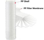 Whiston 30 Inch 5 Micron PP Pleated Cartridge Filter for Food and Beverage