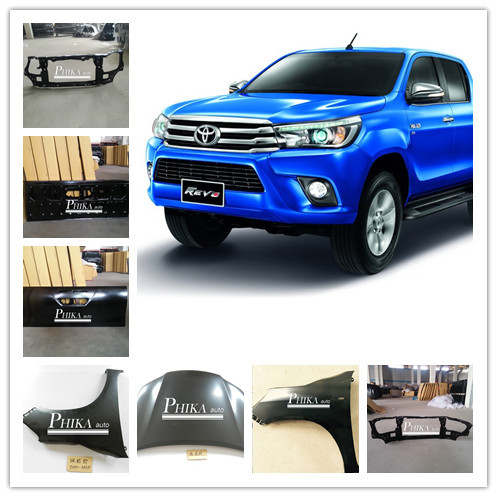 Toyota Hilux Vigo Pickup Body Parts , Double Open Welding Pickup Tailgate