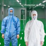 Barber Cape Workwear Coverall Protective Clothing Anti Pollution For Spray
