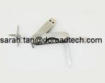 Multifunctional Knife Shaped Metal Twister USB Flash Drive Real Capacity