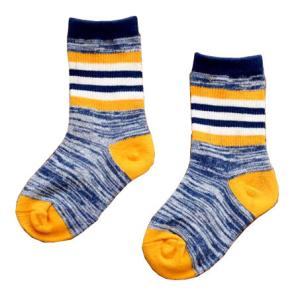 Wholesale 2016 Latest spring striped design knitted breathable cotton juniors socks from china suppliers