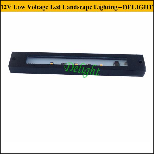 12V LED rail stone cap light 6 inch LED Hardscape Light for retaining wall light