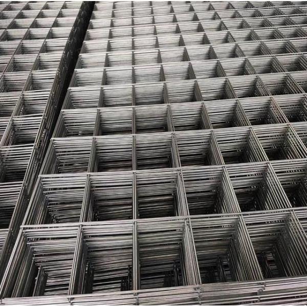 black welded wire mesh panels