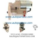 03111-5070 OK638-18-400 POONG SUNG Starter Motor 12V 2.5KW 13T MOTORES DE