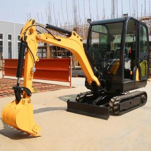 Wholesale 1.2ton Mini Hydraulic Excavator Mini Digger Auger In Auto Digging Machine from china suppliers