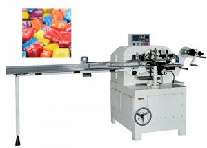 China Commerical Automatic Swiss Candy Fold Packing Wrapping Machine High Speed 350pcs / Min on sale