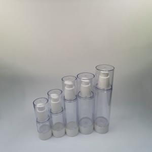 Wholesale Fancy 15ml 30ml 50ml 80ml 100ml transparent plastic factory lotion airless pump bottle cosmetic packaging from china suppliers