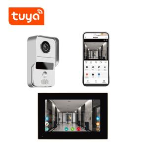 Wholesale Support Unlock Monitoring Door Phone System Dual Way Intercom For Home Office Apartment from china suppliers