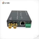 12G SDI Video Fiber Converter With Gigabit Ethernet 2Ch Backward RS485 FC Fiber