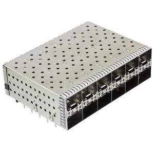 Wholesale 1-2007562-5 SFP+ Cage Assembly with Integrated Connector 2x6 Port Included Lightpipe 16 Gb/s from china suppliers