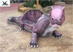 Dinosaur Shape Life Size Fiberglass Statues Anti - High Temperature / Waterproof