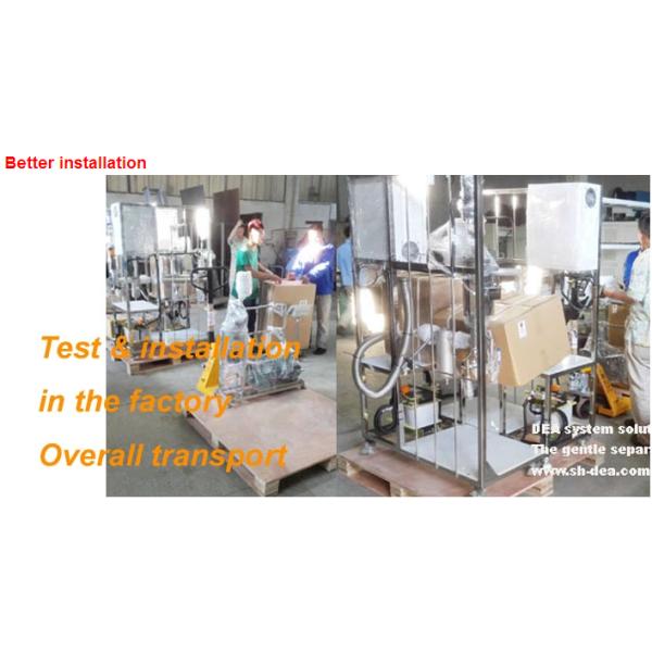 Short Path Fractional Distillation Machine For Gently Processing Heat Sensitive