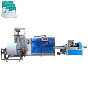 Wholesale Automatic Disposable Towel Folder Packer High Speed Disposable Bath Towel Folding Machine 380V from china suppliers