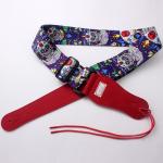 Beautiful Personalized Guitar Straps For Women Polyester PU Leather Material