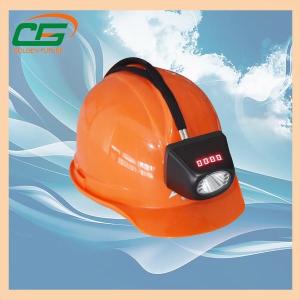 Wholesale Msha Approved 4.5ah Rechargeable Mining Hard Hat LED Lights , Waterproof Cordless Miners Cap Lamp from china suppliers