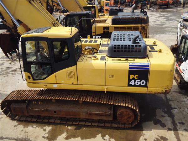 45 Tonne Used KOMATSU Excavator PC450-7 , Used Komatsu Backhoe 335HP Engine