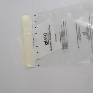 Wholesale Transparent 95kpa Specimen Transportation Bags For Medical Lab Use from china suppliers
