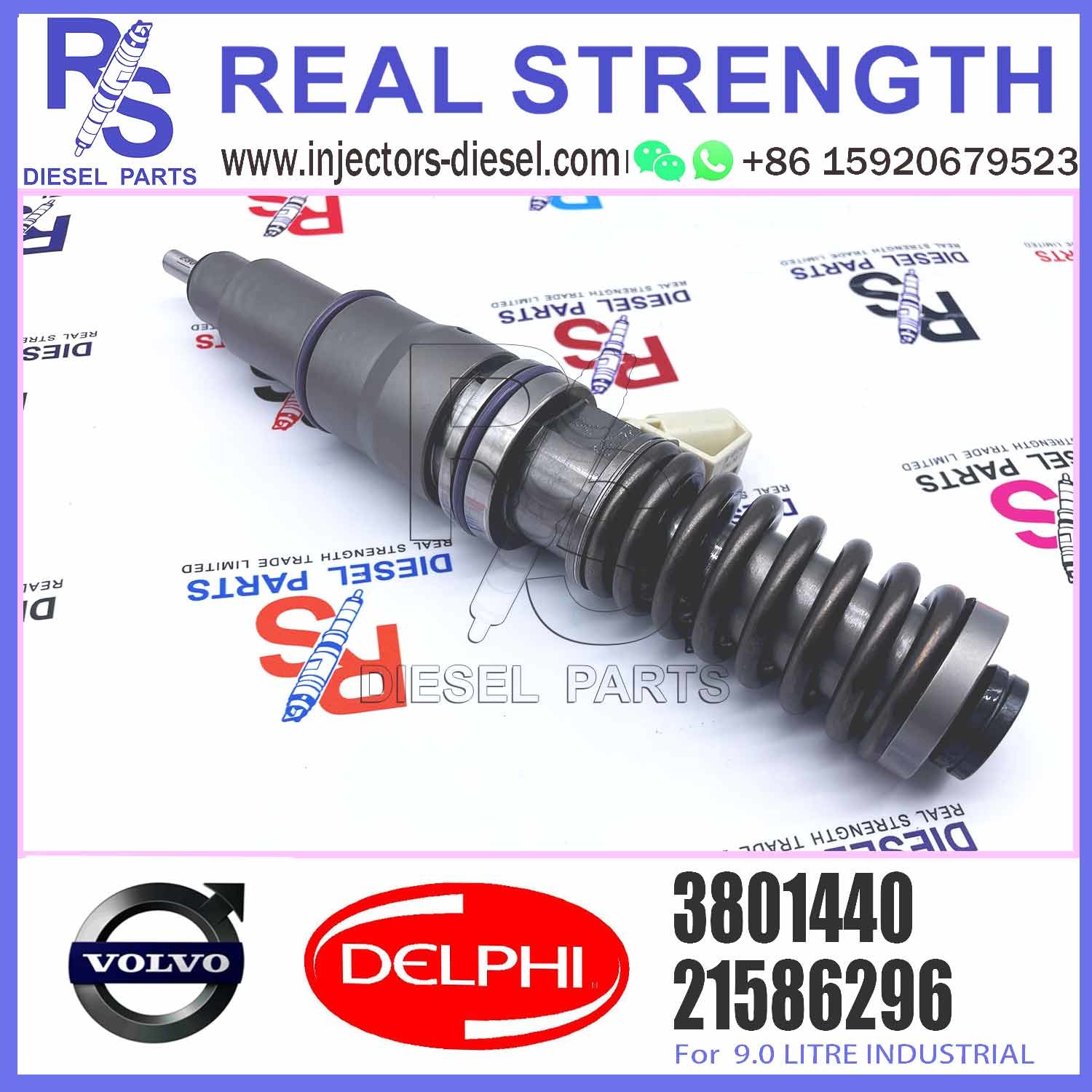 New Diesel Fuel Injector 3801368 BEBE4D30001 3801368 TAD1340VE 21379931 For Vol-vo Pen-ta MD13 BEBE4D27001 3803655