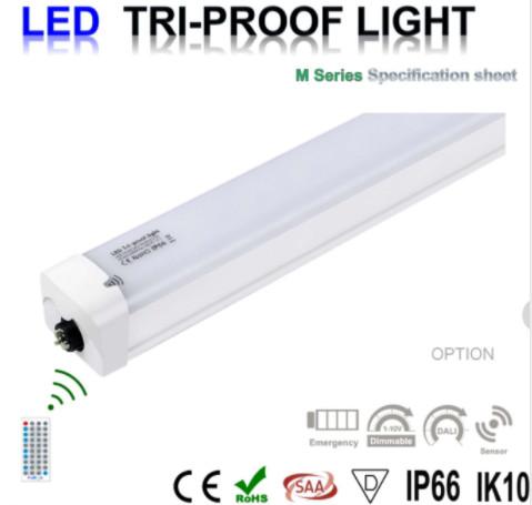 Super Size 140lm/W IP66 LED Tri Proof Light 40w Osram Driver Flick Free Driver