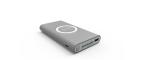 Black Color Wireless Cell Phone Charger 8000 mAh 133 * 74 * 19 mm With 5V 2A USB