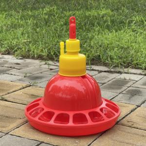 Wholesale Cone Shape Anti Drip Red Plastic Poultry Drinker from china suppliers