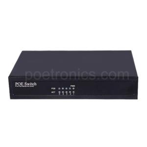 Wholesale POE-S104FB 4 Port IEEE802.3af 10/100Mbps 15.4W POE Switch (48V/1.5A Built-in Power) from china suppliers