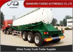 Payload 25 - 35 cbm Steel Cement Tanker Truck Mechanical / Air Suspension double