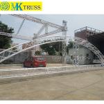 Theater Choir Concert Custom Irregular Round Aluminum Smart Portable Stage All