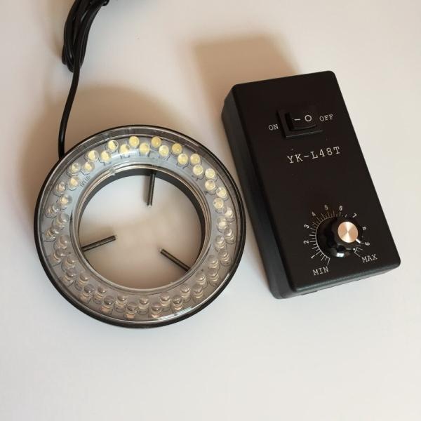 YK-L48T stereo microscope led ring light control box inner diameter 60mm